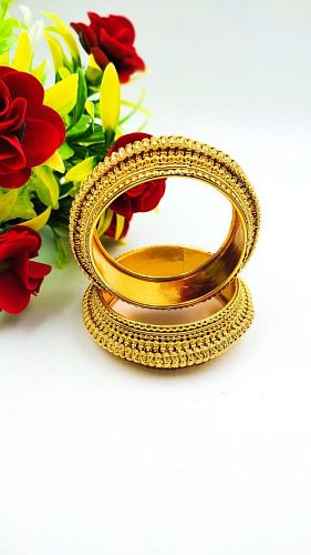 Gold Plated Bangel for Women And Girls - 2.6