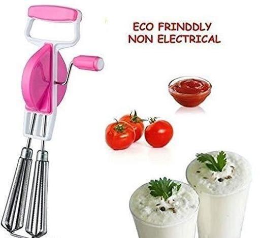 STAINLESS STEEL POWER FREE HAND BLENDER AND HAND BEATER - 